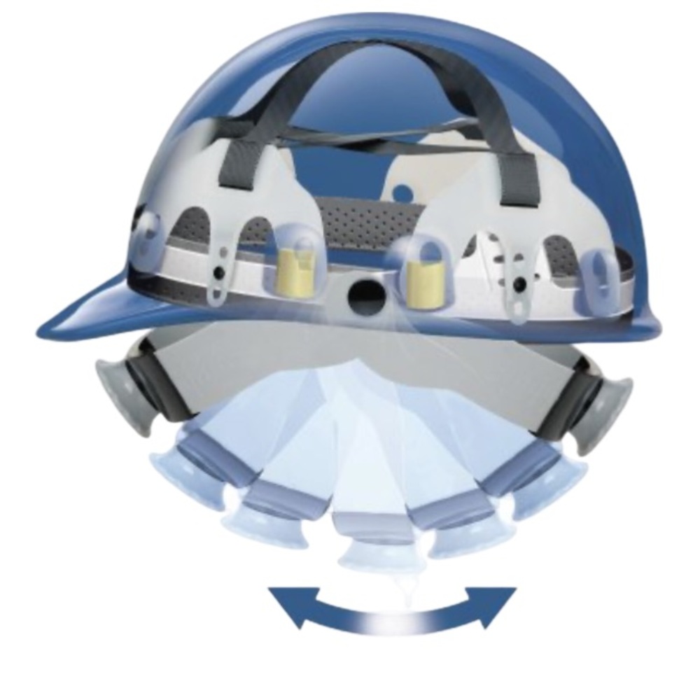 FibreMetal Hard Hat Replacement Suspension SF11576